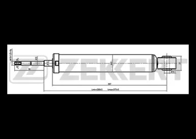 Амортизатор ZEKKERT SG-2564