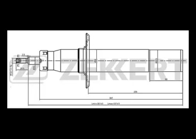 Амортизатор ZEKKERT SG-2665