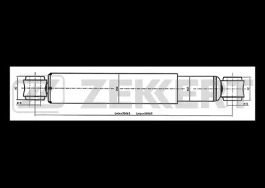 Амортизатор ZEKKERT SG-2837