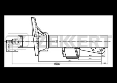 Амортизатор ZEKKERT SG-4085