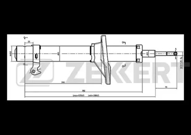 Амортизатор ZEKKERT SG-4812