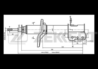 Амортизатор ZEKKERT SG-4849