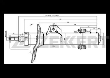 Амортизатор ZEKKERT SG-6217