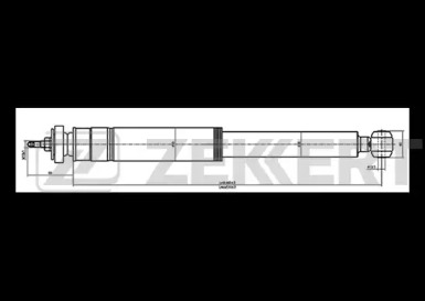 Амортизатор ZEKKERT SG-6226