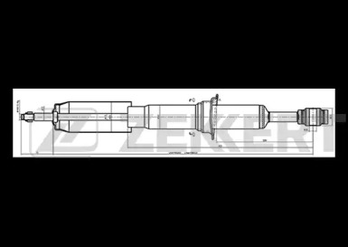 Амортизатор ZEKKERT SG-6265