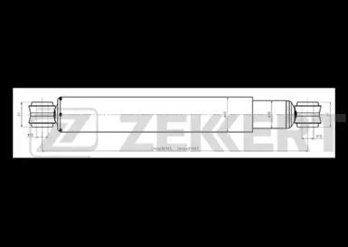 Амортизатор ZEKKERT SG-6273