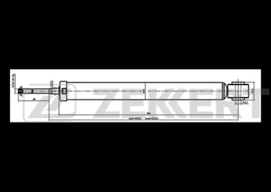 Амортизатор ZEKKERT SG-6276