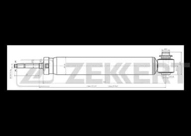 Амортизатор ZEKKERT SG-6287