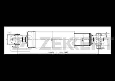 Амортизатор ZEKKERT SG-6298