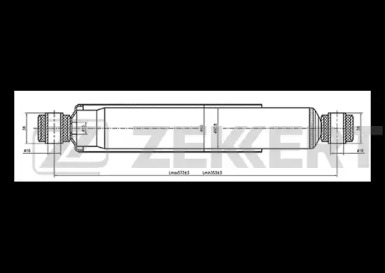 Амортизатор ZEKKERT SG-6319