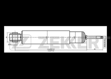 Амортизатор ZEKKERT SG-6363