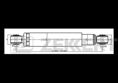 Амортизатор ZEKKERT SO-2046