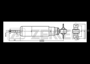 Амортизатор ZEKKERT SO-2158