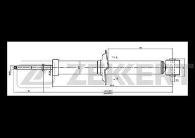 Амортизатор ZEKKERT SO-2165