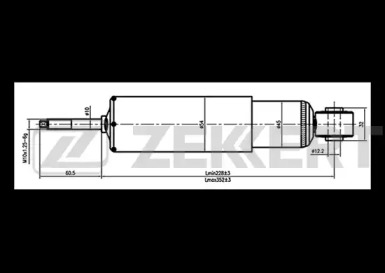 Амортизатор ZEKKERT SO-2344