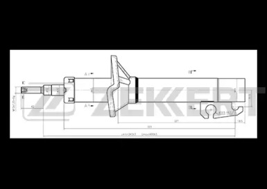 Амортизатор ZEKKERT SO-4002