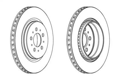 Тормозной диск JURID 563092JC