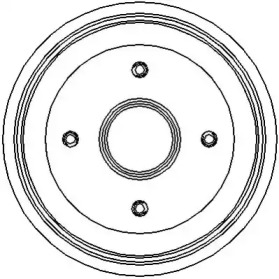 Тормозный барабан JURID 329122J