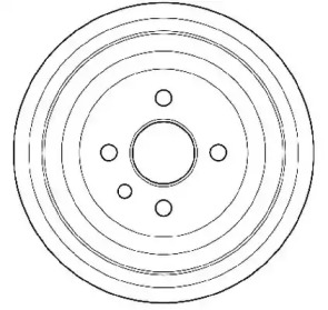 Тормозный барабан JURID 329204J