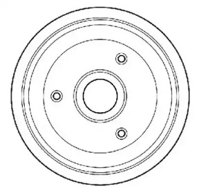 Тормозный барабан JURID 329231J