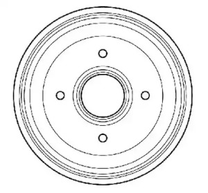 Тормозный барабан JURID 329700J