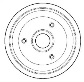 Тормозный барабан JURID 329702J