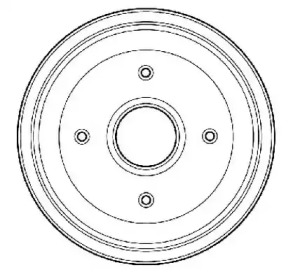 Тормозный барабан JURID 329703J