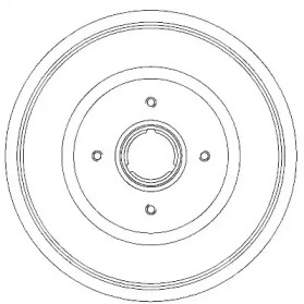 Тормозный барабан JURID 329733J