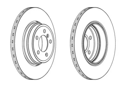 Тормозной диск JURID 563066JC-1