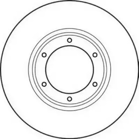 Тормозной диск JURID 561043JC