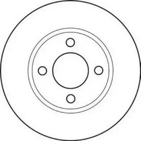 Тормозной диск JURID 561240JC