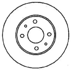 Тормозной диск JURID 561380J