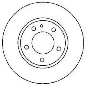 Тормозной диск JURID 561520JC