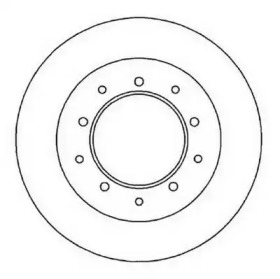 Тормозной диск JURID 561353JC