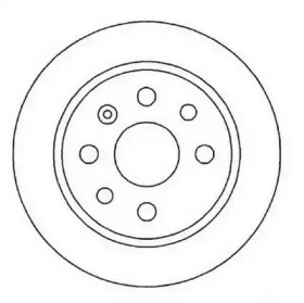 Тормозной диск JURID 561961JC