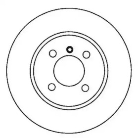 Тормозной диск JURID 561980JC