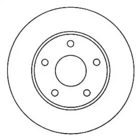 Тормозной диск JURID 561950JC