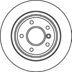Тормозной диск JURID 562062JC