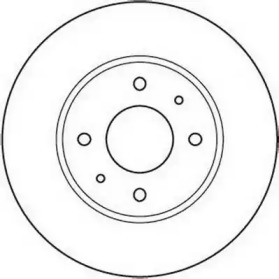 Тормозной диск JURID 562088JC