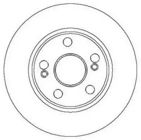 Тормозной диск JURID 562104JC