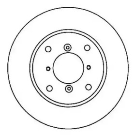 Тормозной диск JURID 561650JC