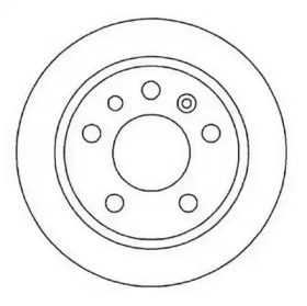 Тормозной диск JURID 561978J