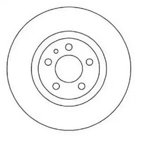 Тормозной диск JURID 561966JC