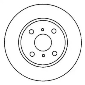 Тормозной диск JURID 562007JC