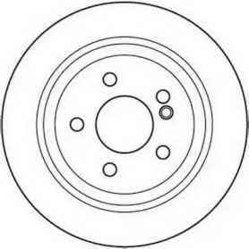 Тормозной диск JURID 562102JC
