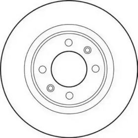 Тормозной диск JURID 562189JC