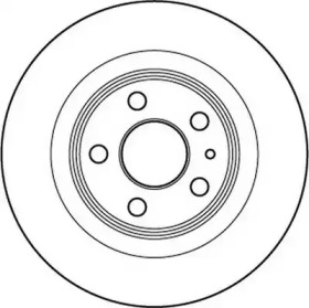 Тормозной диск JURID 562246JC