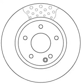 Тормозной диск JURID 562249JC