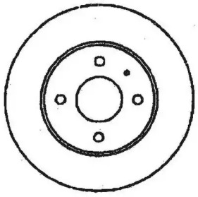 Тормозной диск JURID 561129JC