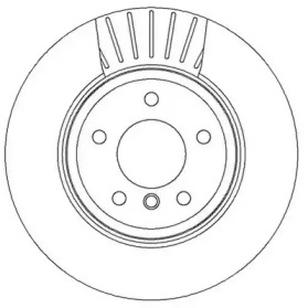 Тормозной диск JURID 562319JC